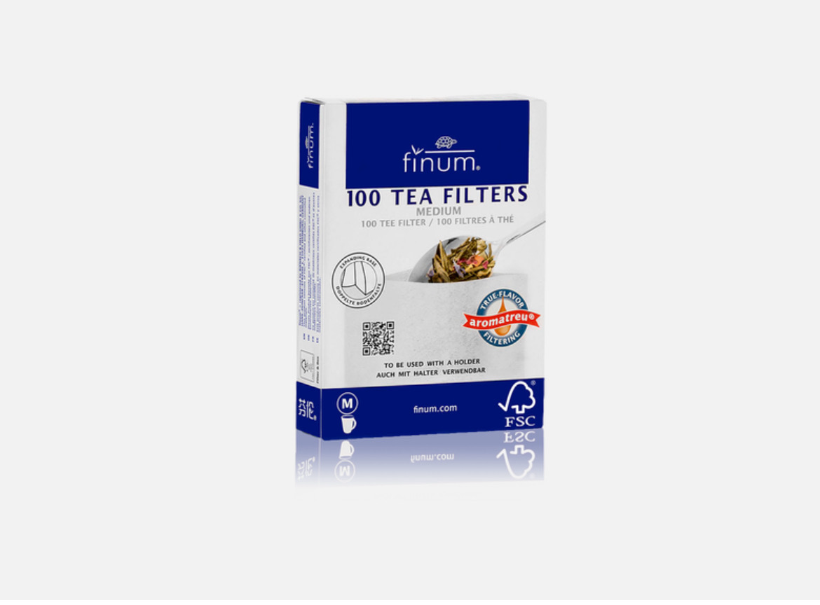 FINUM disposable tea filters - M