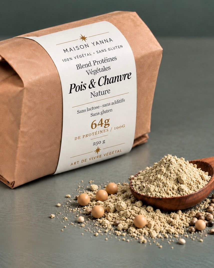 Blend Protéines Végétales – Pois & Chanvre