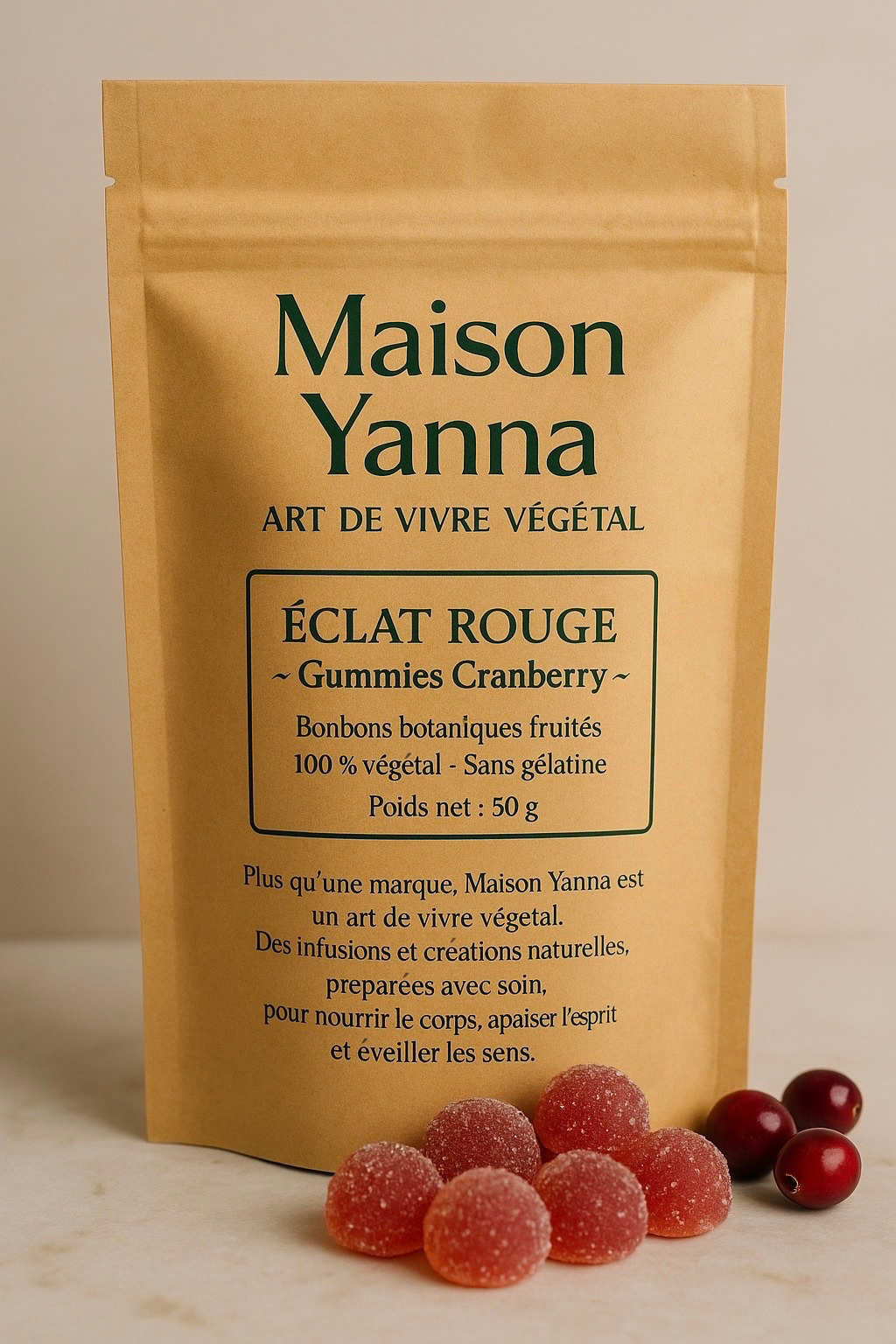 Éclat Rouge ~ Gummies Cranberry