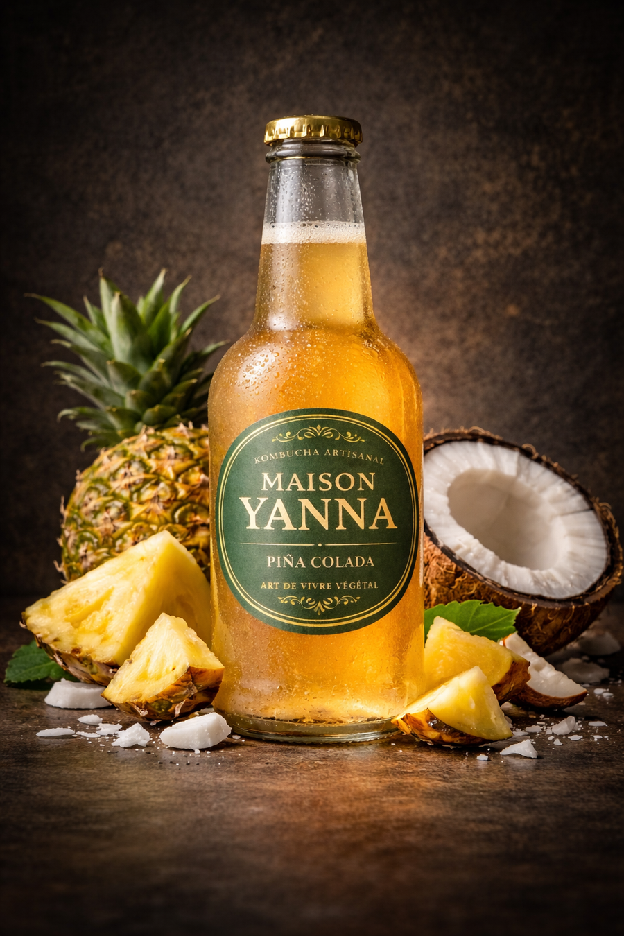 Kombucha Maison Yanna – Piña Colada Elixir