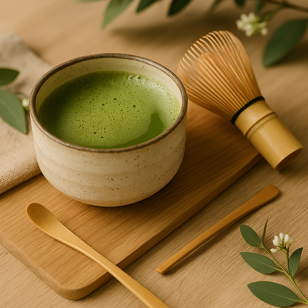 Bol blanc à matcha (Chawan)