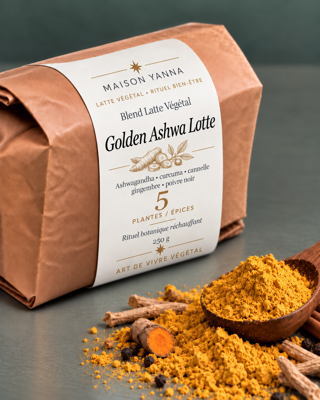 Golden Ashwa Latte