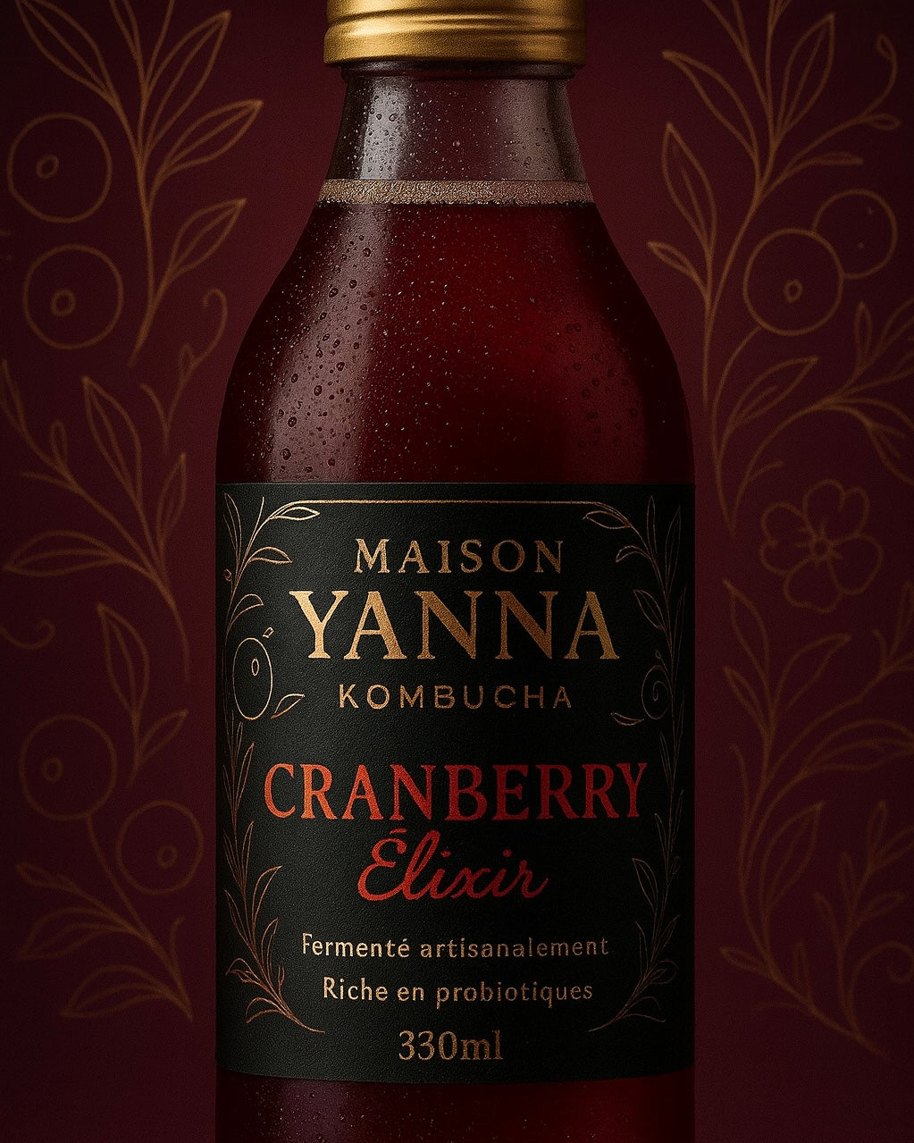 Maison Yanna - Kombucha Cranberry Elixir