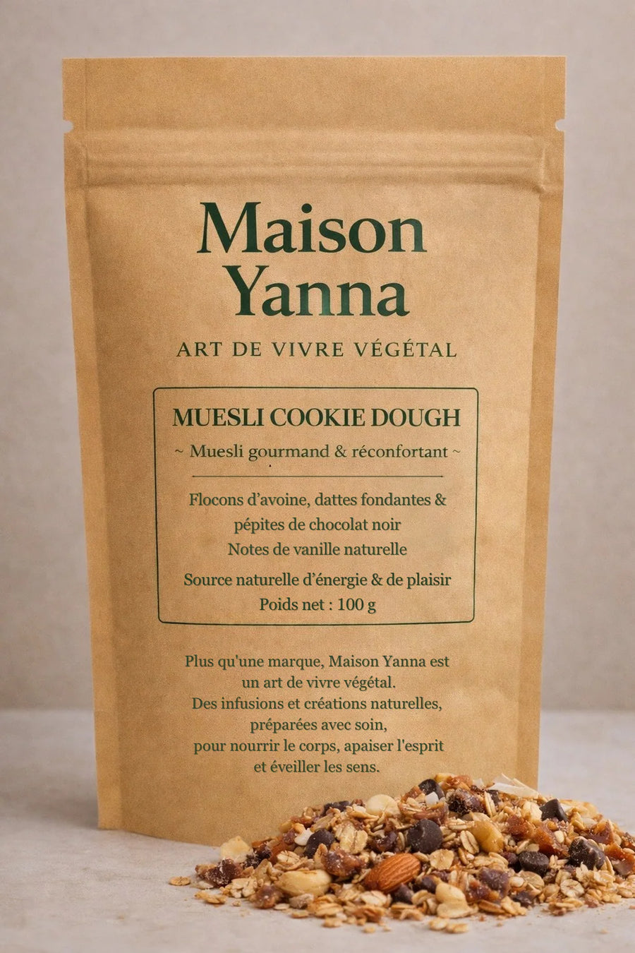 Muesli Cookie Dough