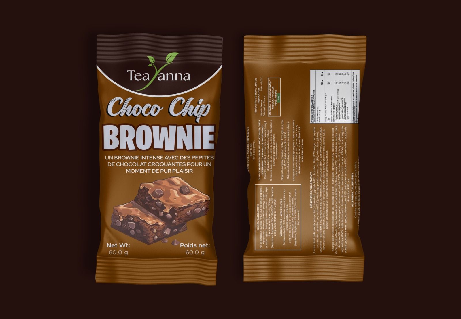 Choco Chip Brownie