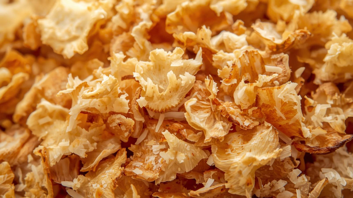 Chips de noix de coco grillées