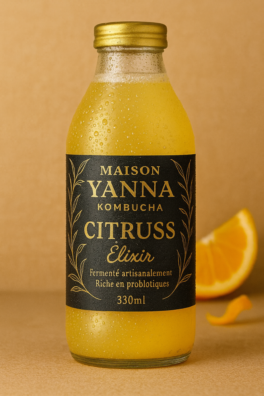 Kombucha Maison Yanna – Citruss Elixir