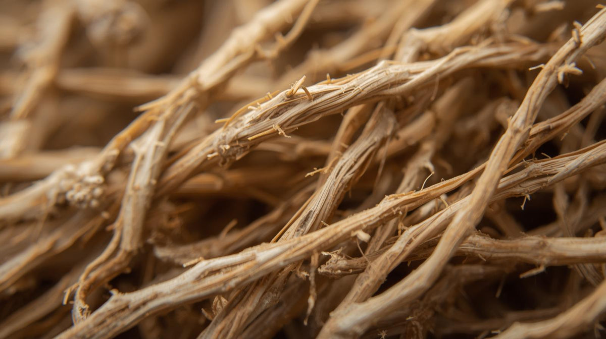 Fibres naturelles de racine