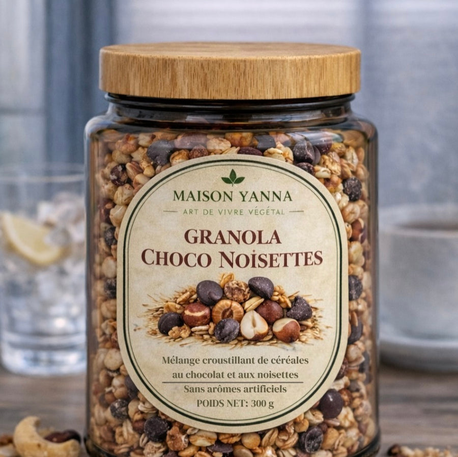 Granola Choco Noisettes - Maison Yanna