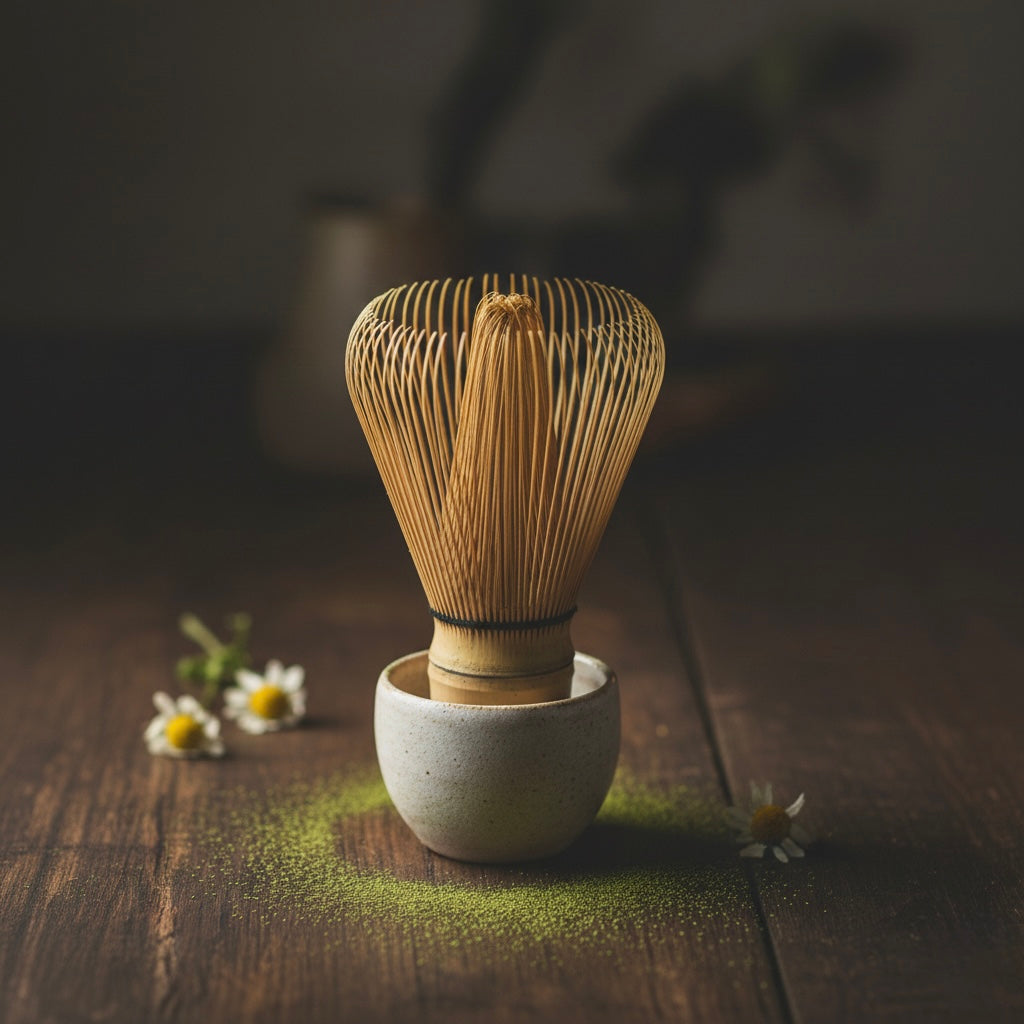 Chasen - Fouet à Matcha en Bambou (80 brins)