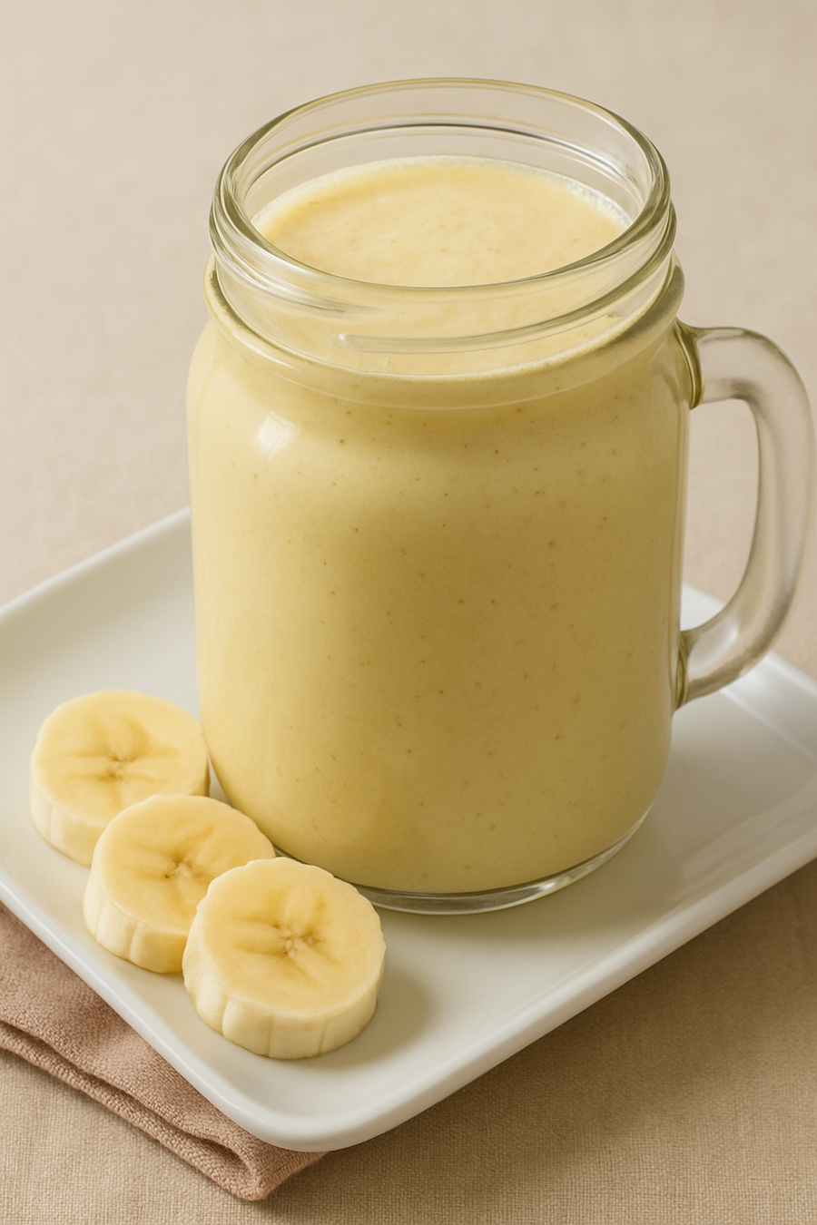 Banana Smoothie Drink