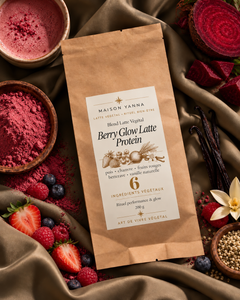 Berry Glow Latte ~ Protein