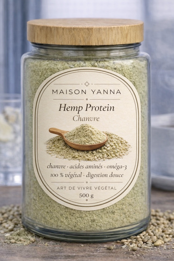 Protéines de Chanvre – Poudre Naturelle