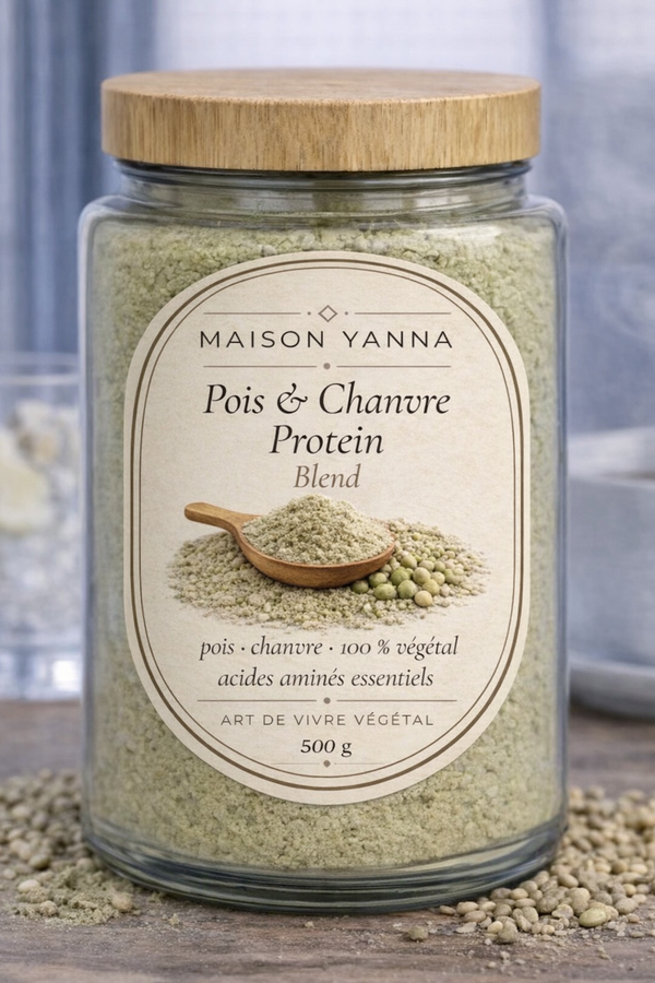 Blend Protéines Végétales – Pois & Chanvre