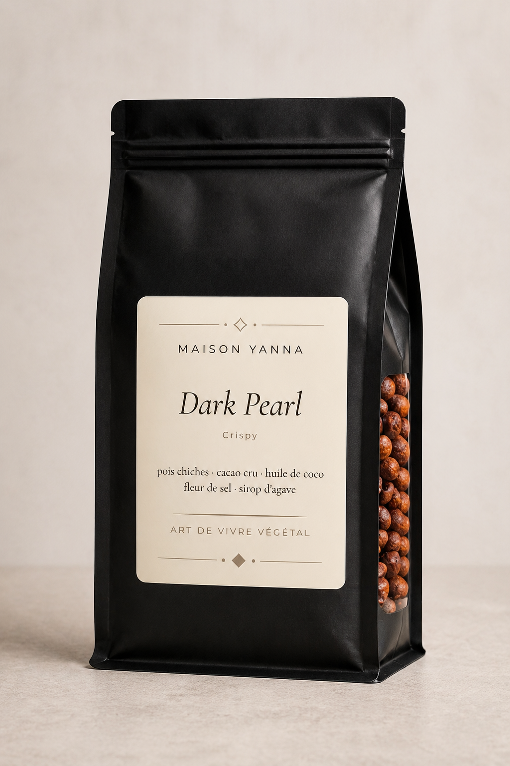 Dark Pearl ~ Crispies Cacao & Fleur de Sel