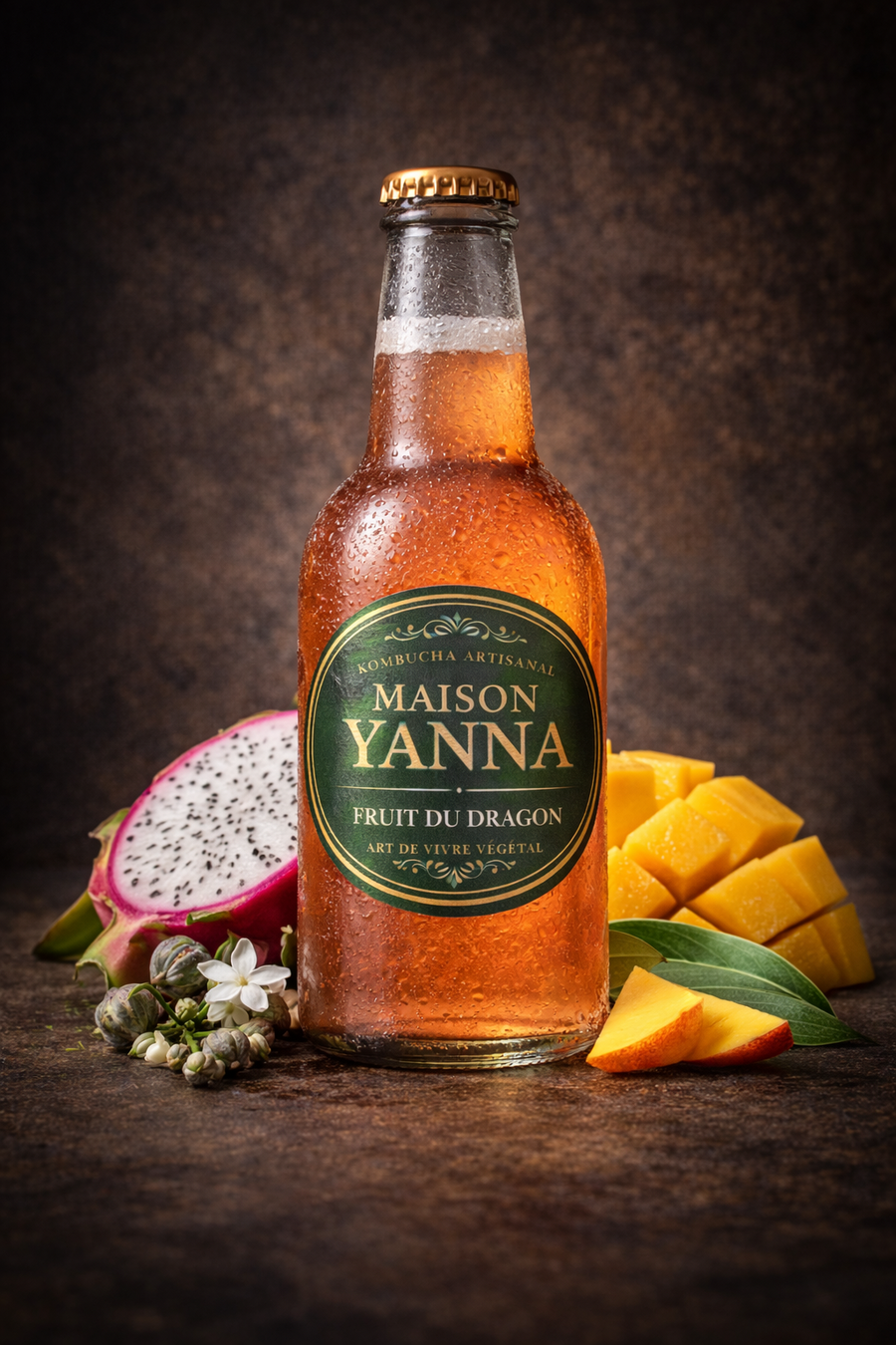 Kombucha Maison Yanna - Fruit du Dragon Élixir