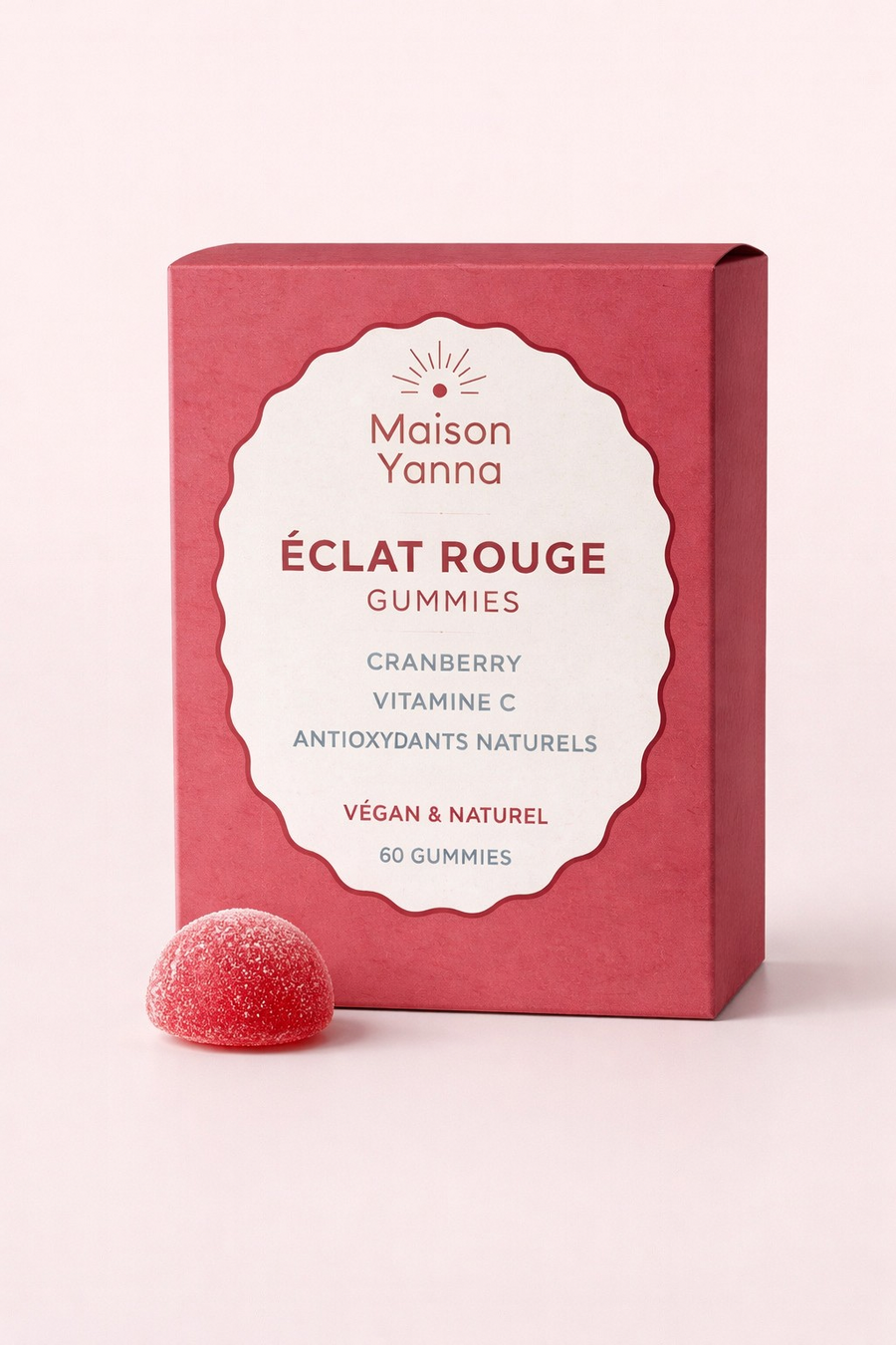 Éclat Rouge ~ Gummies Cranberry