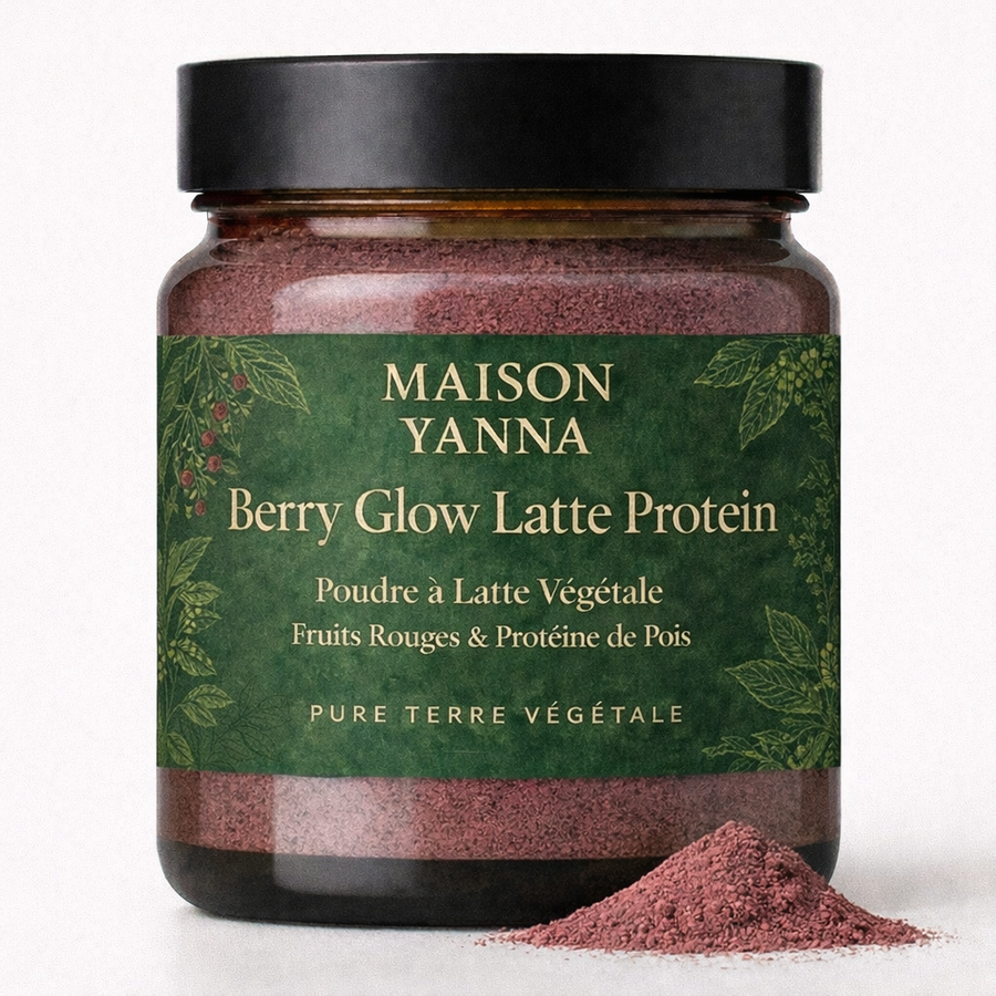 Berry Glow Latte ~ Protein