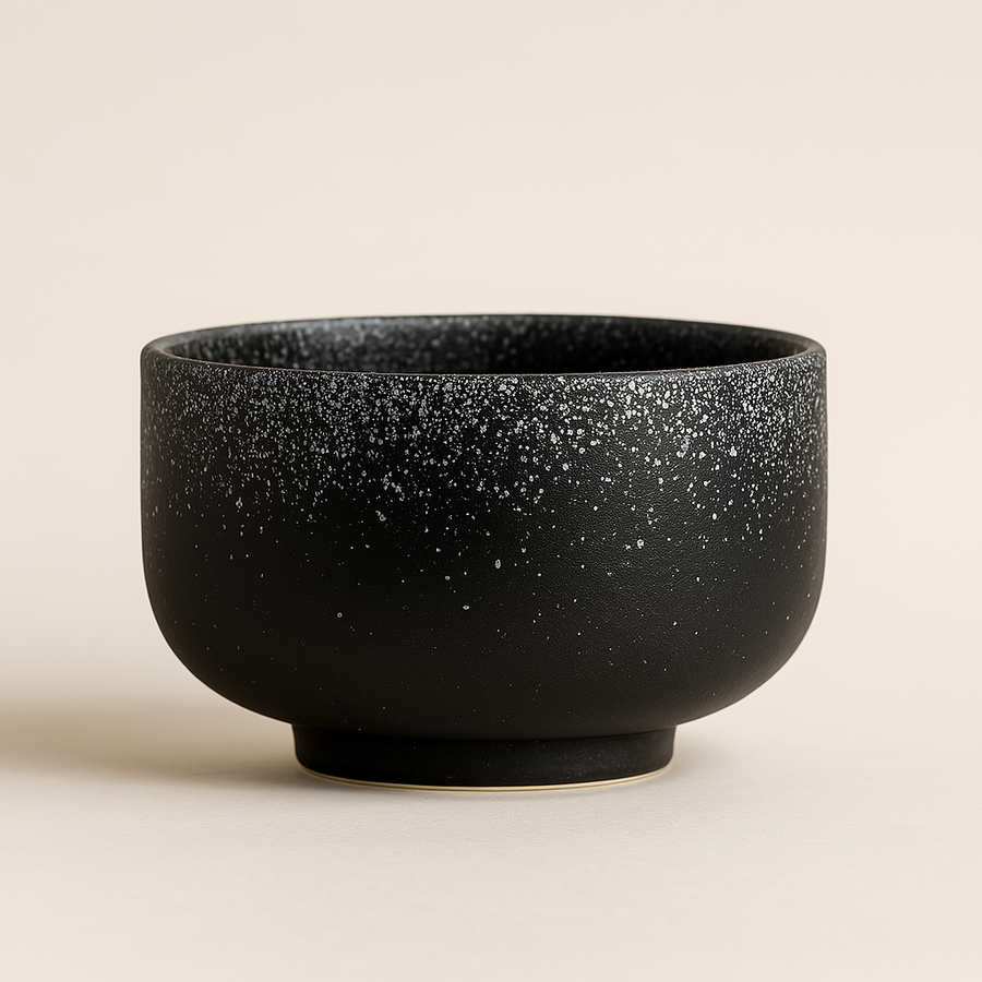 Bol noir à matcha (Chawan)