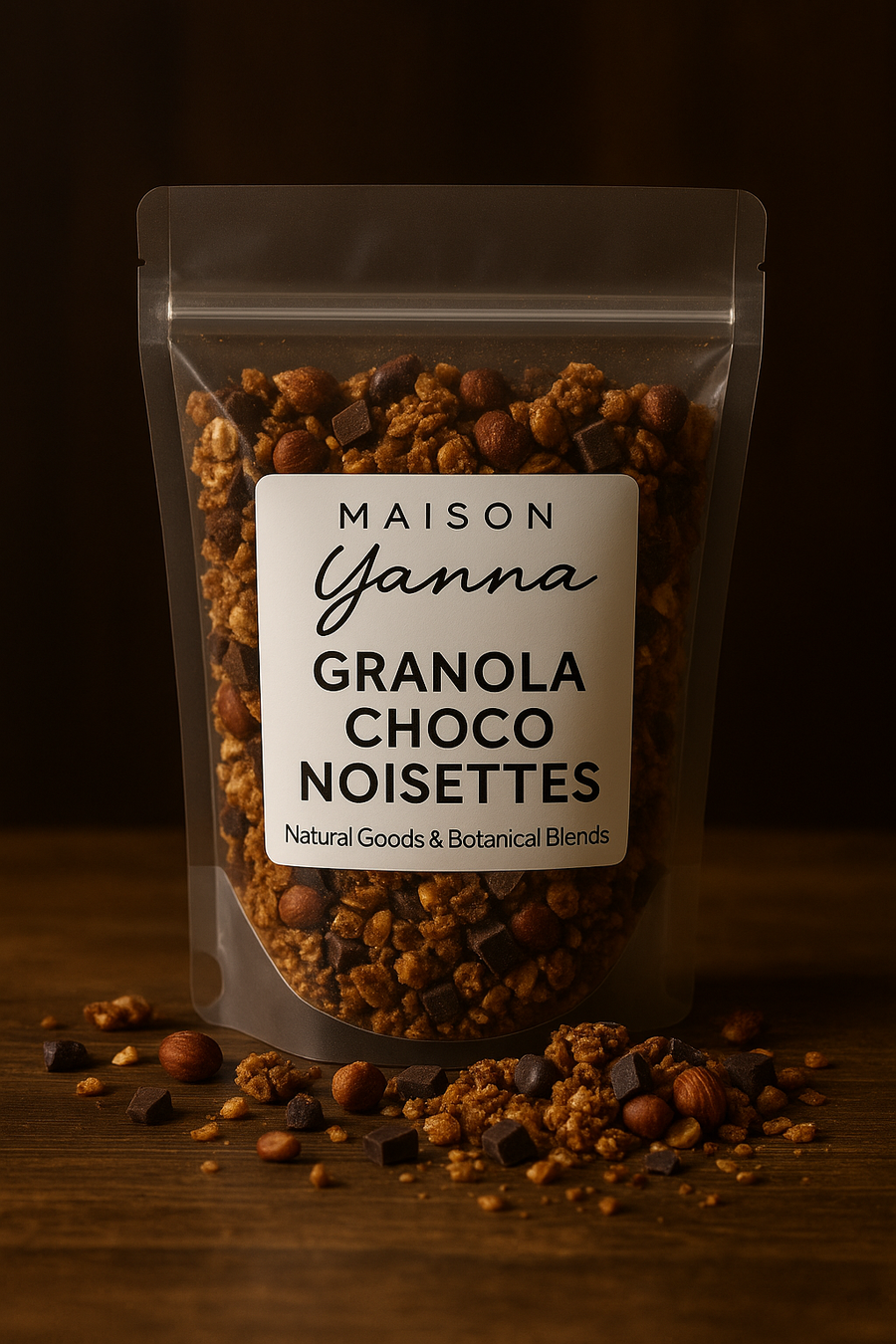 Granola Choco Noisettes - Maison Yanna