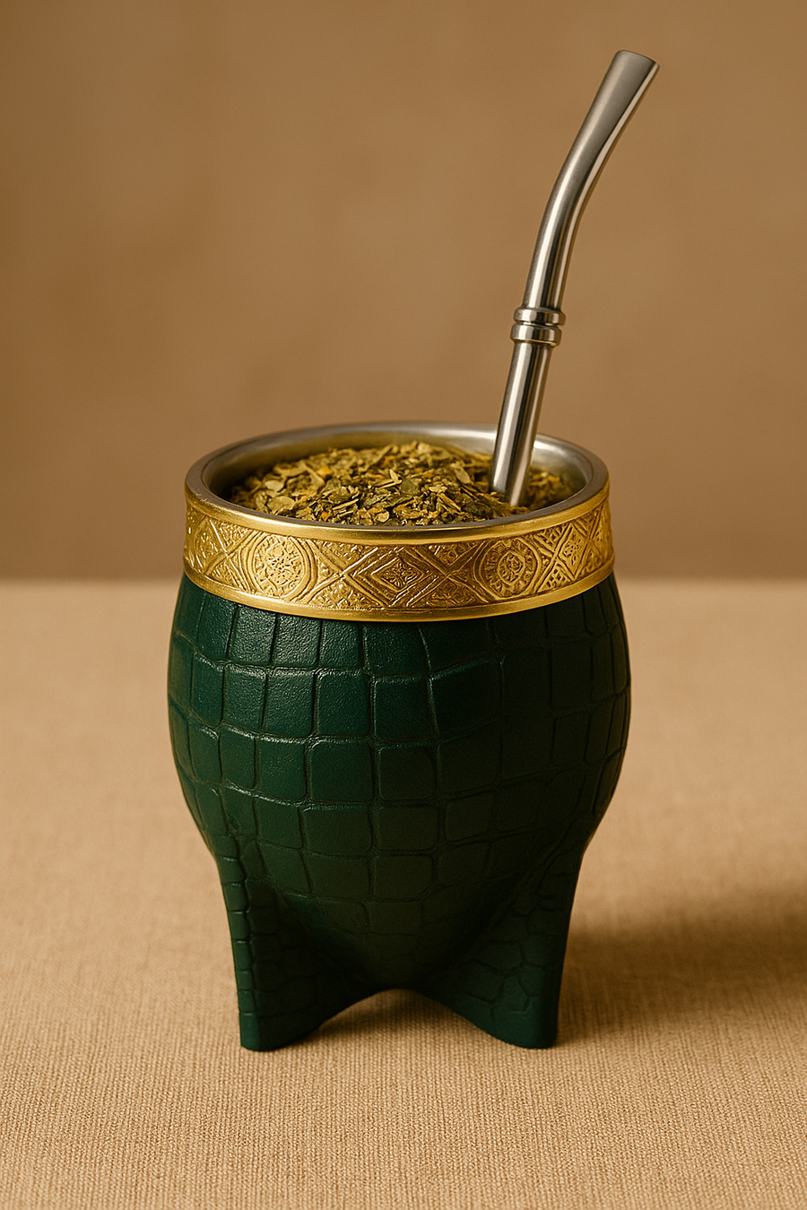 Calebasse Maté Prestige - Vert Émeraude