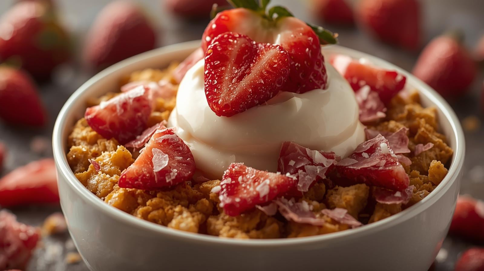Strawberry Yogurt Bowl